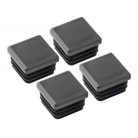 Dugó 30x30 mm műanyag fekete 4 db.