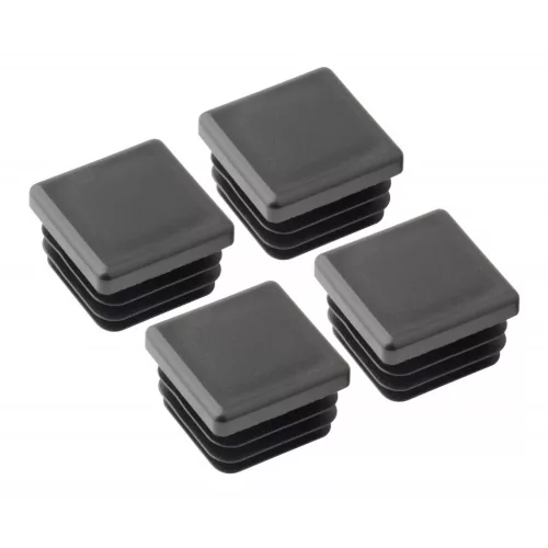 Dugó 30x30 mm műanyag fekete 4 db.