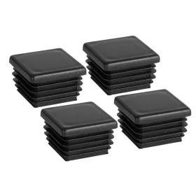 Dugó 35x35 mm műanyag fekete 4 db.