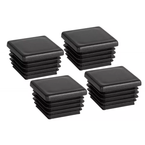 Dugó 35x35 mm műanyag fekete 4 db.