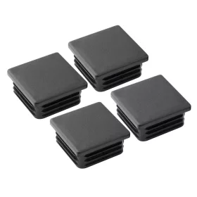 Dugó 50x50 mm műanyag fekete 4 db.
