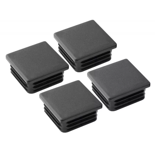 Dugó 50x50 mm műanyag fekete 4 db.