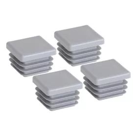 Dugó 25x25 mm műanyag szürke 4 db.