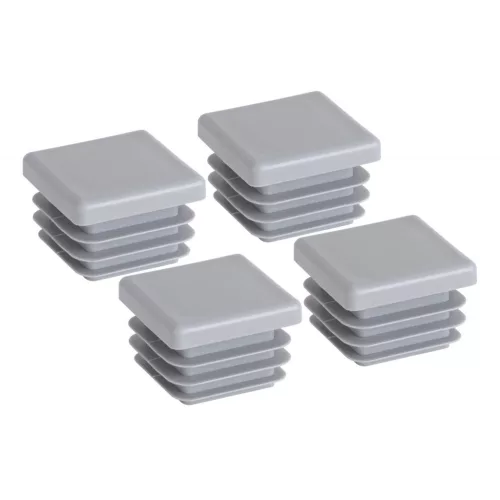 Dugó 25x25 mm műanyag szürke 4 db.