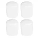 Kupak 16 mm átmérőjű műanyag fehér 4 db.