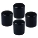 Kupak átmérő 16 mm műanyag fekete 4 db.