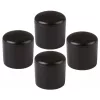 Kupak átmérő 20 mm műanyag fekete 4 db.