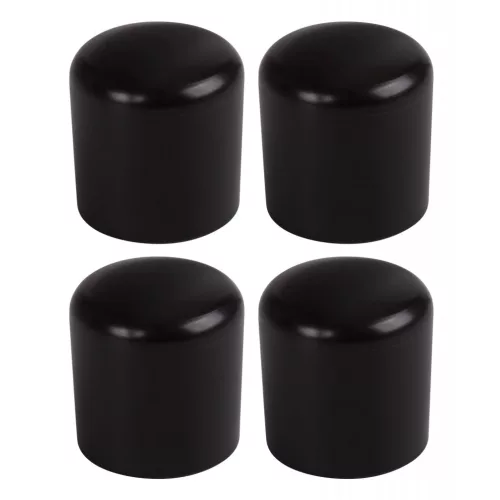 Kupak átmérő 22 mm műanyag fekete 4 db.