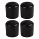 Kupak átmérő 22 mm műanyag fekete 4 db.