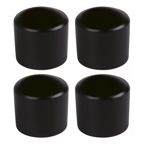 Kupak átmérő 25 mm műanyag fekete 4 db.