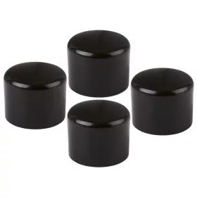 Kupak átmérő 30 mm műanyag fekete 4 db.