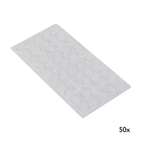 Ajtócsillapító átmérő 10mm átlátszó 50 db.
