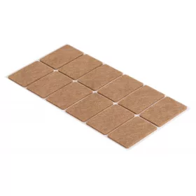 Filc alátétek 35×55 mm öntapadós barna 12 db