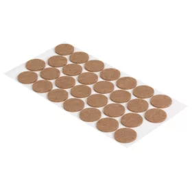 Filc alátétek 28 mm öntapadós barna 28 db