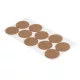 Filc alátétek 45 mm öntapadós barna 10 db