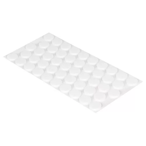 Filc alátétek 20 mm öntapadós fehér 48 db