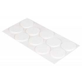 Filc alátétek 45 mm öntapadós fehér 10 db