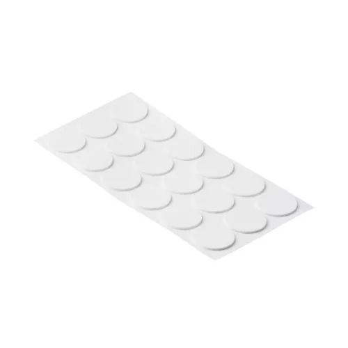 EVA csúszásgátló alátétek 35 mm öntapadós fehér 18 db