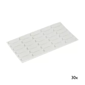 Ajtócsillapító 22x8mm öntapadós fehér 30 db.