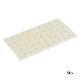   Ajtócsillapító 10 mm átmérőjű öntapadós bézs 50 db.
