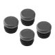 20 mm átmérőjű dugó műanyag fekete 4 db.