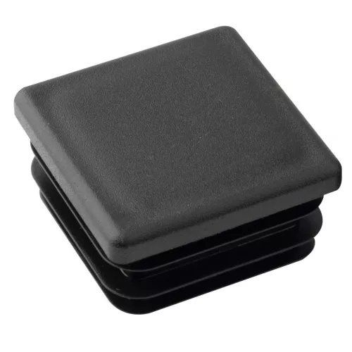 40x40 mm-es dugó műanyag fekete