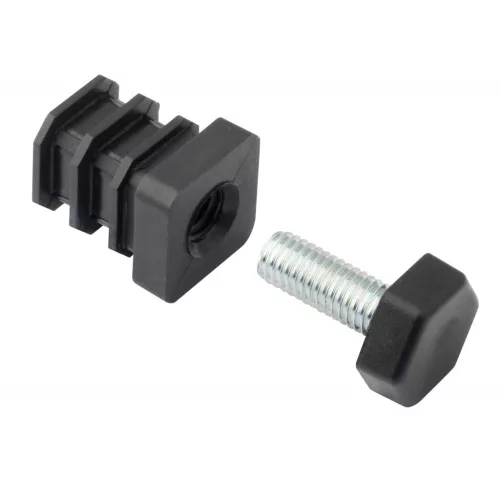 20x20 mm-es dugó M8x20 mm-es csavarral együtt