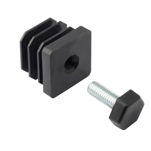 30x30 mm-es dugó M8x20 mm-es csavarral együtt