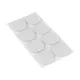 EVA csúszásgátló alátétek 30 mm öntapadós fehér 8 db