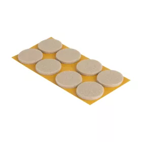 Filc alátétek 28 mm öntapadós bézs 8 db