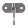 Akasztó 60x245x52mm rozsdamentes acél