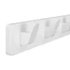 Ruhatartó 550x70 mm 5 akasztó fehér MDF+fehér FSC