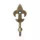 Lily akasztó bronz
