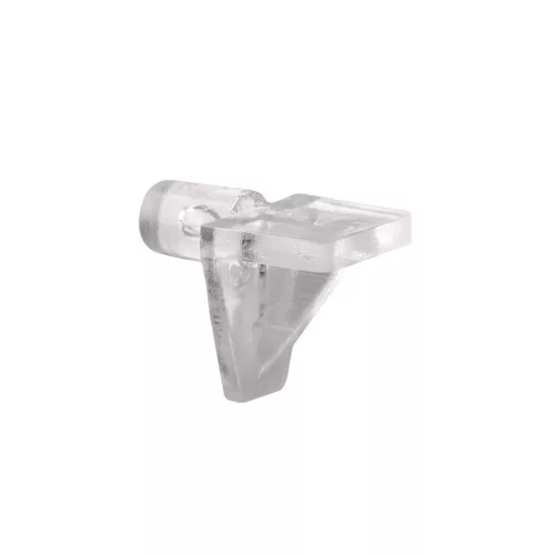 Polctartó átlátszó 5 mm átmérőjű 10 mm magas műanyag 8 db.