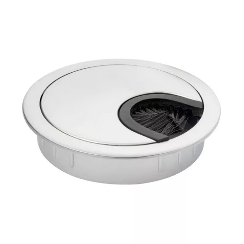 Kábeltömítés 60 mm átmérő fém matt króm