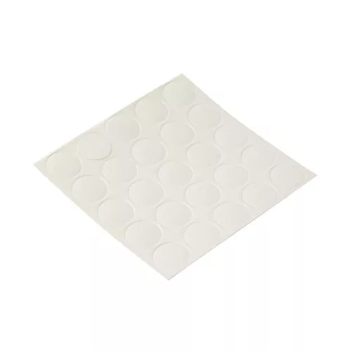 Öntapadós kupakok 14 mm átmérőjű fehér 25 db.
