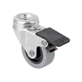   Kemény padlóhoz való készülékkerék forgó fékkel átmérője 50 mm