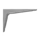 Műanyag konzol 170x115mm teherbírás 25 kg szürke