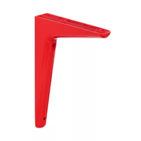 Műanyag konzol 170x115mm teherbírás 25 kg piros