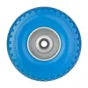 Defekttűrő kerék 260 mm átmérőjű csapággyal kék gumi