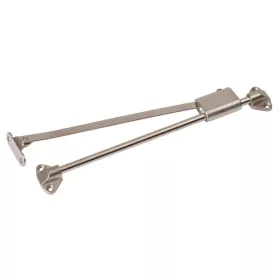 Nikkelezett csuklós ajtófék