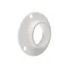 Ruhatartó rúd peremmel 25 mm átmérőjű műanyag fehér