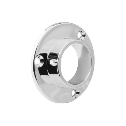 Ruhatartó rúd peremmel 25 mm átmérőjű műanyag króm 2 db.