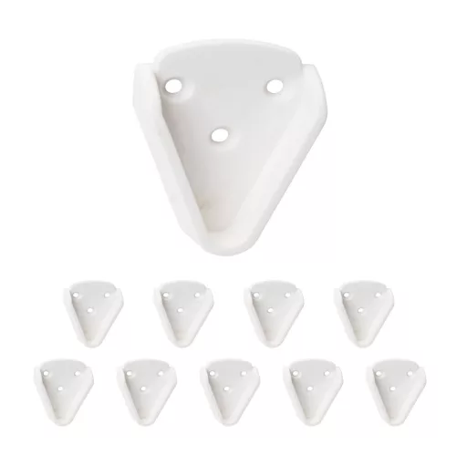 Ruhatartó rúd átmérő 20/25 mm műanyag fehér