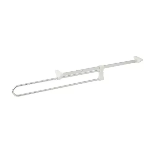 Kihúzható ruhaakasztó 350 mm hosszú fehér