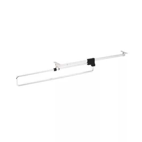 Kihúzható ruhaakasztó 450 mm hosszú fekete