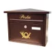 POSTALÁDA DISZES BRONZ 35*28*12CM SPI-8 APOLLÓ