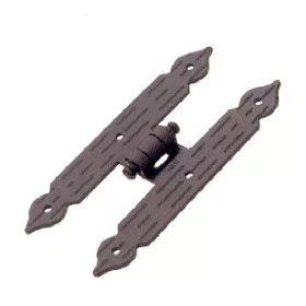   Zsalu Szárnypánt "H" Fix 16Cm Fekete Omad 1330/16