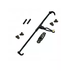 ZSALU RÚDZÁR FORGÓS 220CM FEKETE OMAD 1552/220