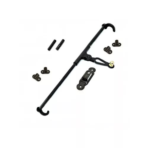 ZSALU RÚDZÁR FORGÓS 220CM FEKETE OMAD 1552/220